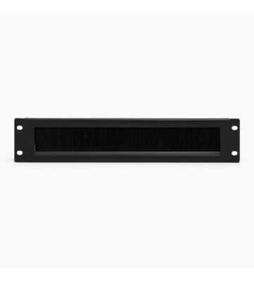 2U borstelpaneel 19-inch