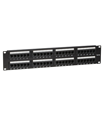 Patchpaneel Cat5e UTP 48 poorts