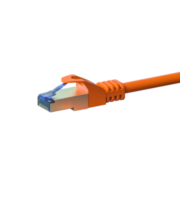 CAT6a S/FTP (PIMF) patchkabel 2m oranje