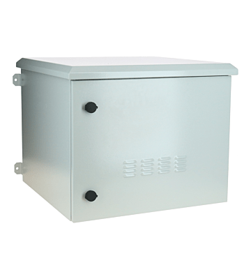 9U outdoor patchkast voor wandmontage IP55 - 600x600x500mm (BxDxH)