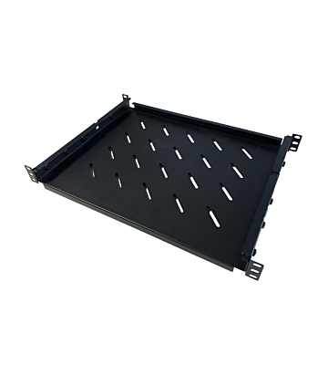 Verstelbaar legbord van 550mm tot 790mm diepte voor serverkast, max. 60 kg