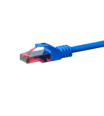 UTP CAT6 patchkabel 2m blauw - 100% koper