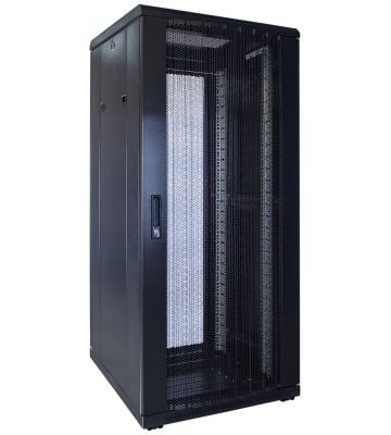 27U Patchkast met geperforeerde deur 600x600x1400mm (BxDxH) 