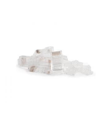 DANICOM UTP CAT6a RJ45 Connector - voor stugge kern - 10 stuks