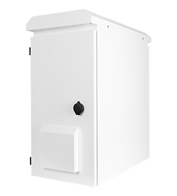 6U outdoor patchkast voor verticale montage IP55 - 600x280x600mm (BxDxH)
