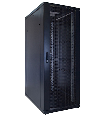 32U Patchkast met geperforeerde deur 600x1200x1600mm (BxDxH)