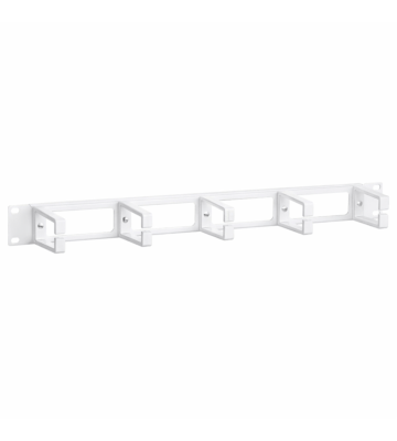 19 inch kabelhouder 1U wit