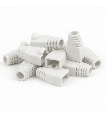 DANICOM RJ45 Kabeltule Wit - 10 stuks