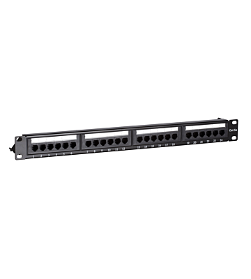 Patchpaneel Cat5e UTP  24 poorts