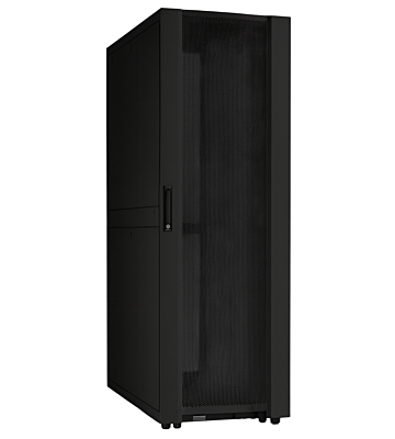 48U Datacenter patchkast met geperforeerde deur 600x1000x2250mm (BxDxH)