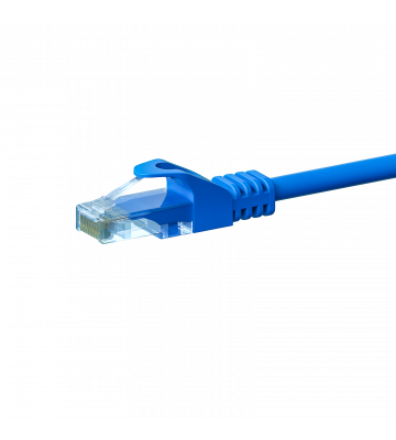 UTP CAT5e patchkabel 0,50m blauw - 100% koper