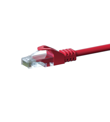 UTP CAT5e patchkabel 2m rood - 100% koper