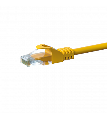 UTP CAT5e patchkabel 1m geel - 100% koper