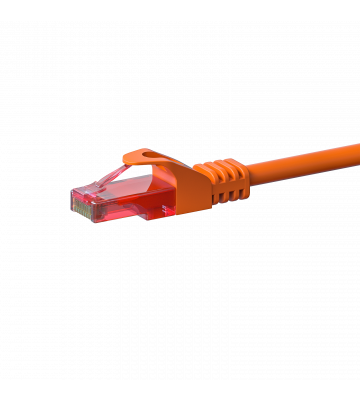 UTP CAT6 patchkabel 0,25m oranje - 100% koper