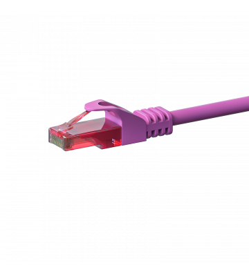 UTP CAT6 patchkabel 1,50m roze - 100% koper