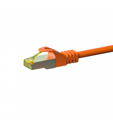 Cat7 S/FTP (PIMF) patchkabel 50m oranje