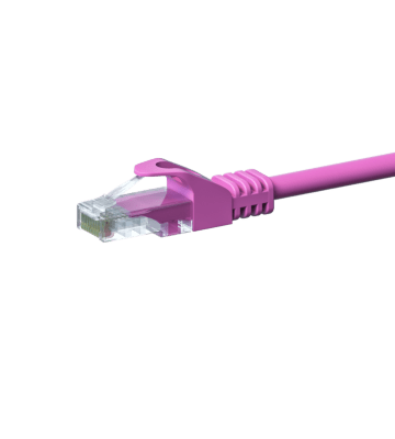 CAT5e patchkabel 2m roze - CCA