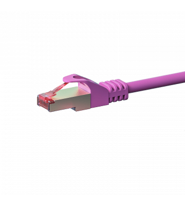 CAT6 S/FTP (PIMF) patchkabel 0,50m roze 