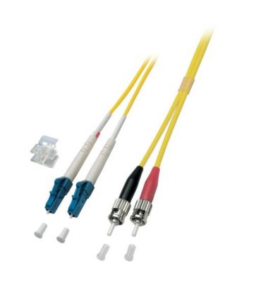 OS2 duplex glasvezel kabel LC-ST 20m