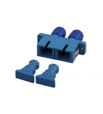 Singlemode koppeling SC-ST duplex blauw