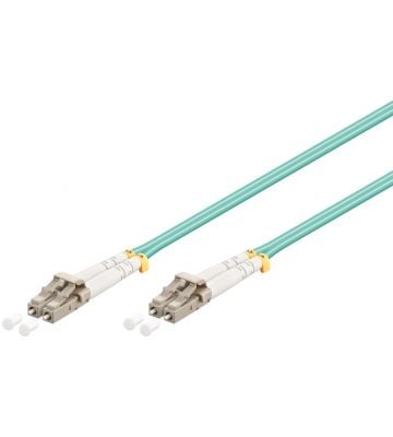 Glasvezel kabel LC-LC OM3 (laser optimized) 0.5 m