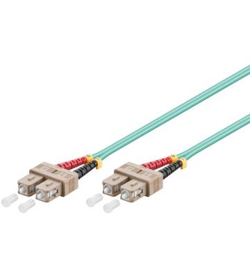 Glasvezel kabel SC-SC OM3 (laser optimized) 1 m