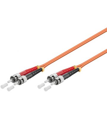 Glasvezel kabel ST-ST OM2 (laser optimized) 15 m