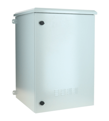 18U outdoor patchkast voor wandmontage IP55 - 600x600x900mm (BxDxH)
