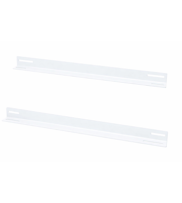 L-steunpaneel,speciaal voor onze wandkasten van 450mm diep - wit