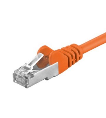 CAT5e FTP patchkabel 0,5m oranje