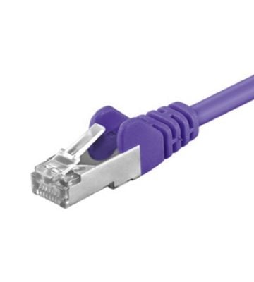 CAT5e FTP 3m paars