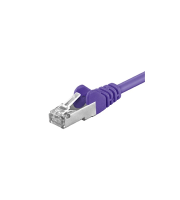 CAT5e FTP patchkabel 0,5m paars