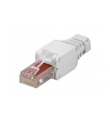 UTP CAT6 Toolless RJ45 Connector - voor stugge en soepele kern