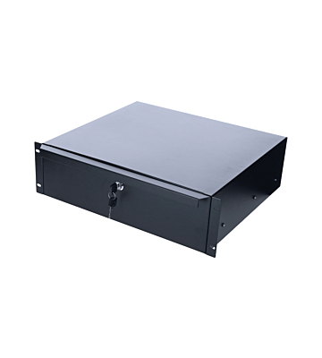 19 inch afsluitbare lade voor patchkast 3U