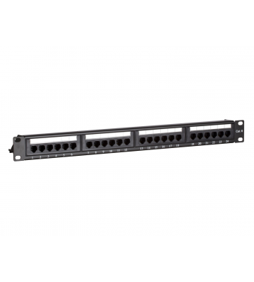 Patchpaneel Cat6 UTP 24 ports