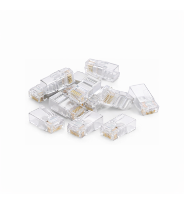 DANICOM UTP CAT6a RJ45 Connector - voor soepele kern - 10 stuks