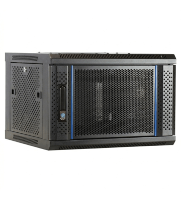 6U wandkast met geperforeerde deur 600x450x368mm