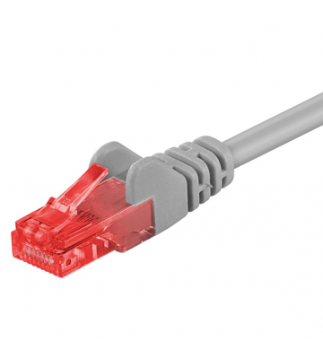 Cat6 1,5m grijs UTP patch kabel - CCA