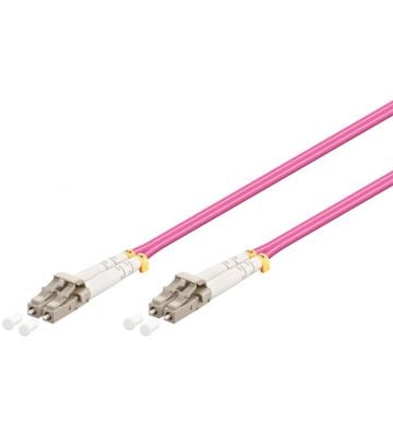 Glasvezel kabel LC-LC OM4 (laser optimized) 2 m