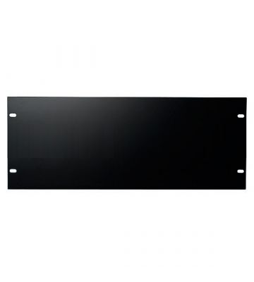 4 U 19 inch afdekpaneel in zwart voor patchkasten