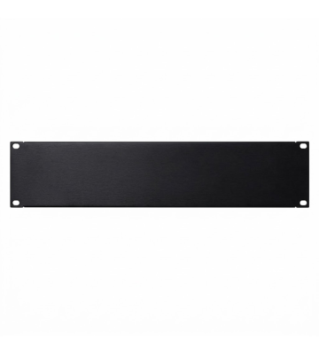 2 U 19 inch afdekpaneel in zwart voor patchkasten