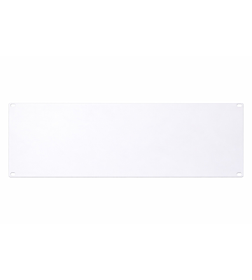 4U 19 inch afdekpaneel voor patchkasten - wit