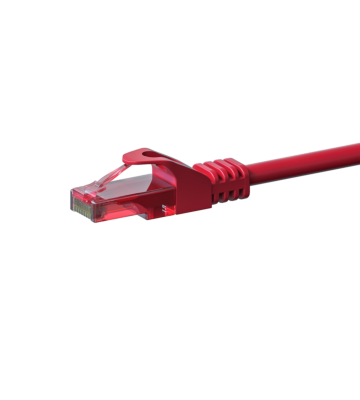 UTP CAT6 patchkabel 0,50m rood - 100% koper