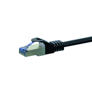 CAT6a S/FTP (PIMF) patchkabel 20m zwart