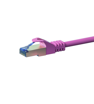 CAT6a S/FTP (PIMF) patchkabel 50m roze
