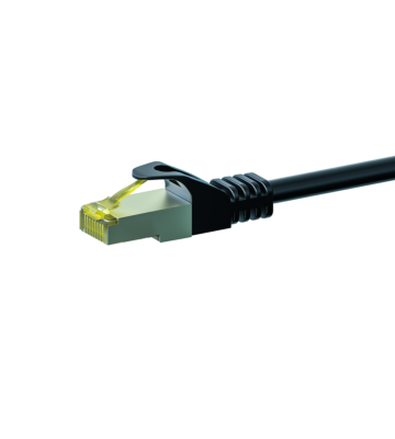 Cat7 S/FTP (PIMF) patchkabel 0,50m zwart