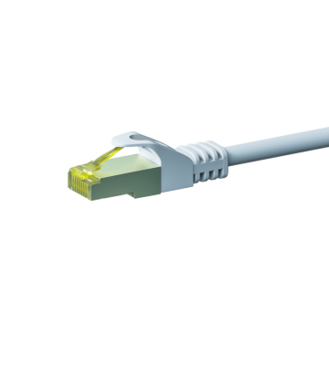 Cat7 S/FTP (PIMF) patchkabel 0,50m wit