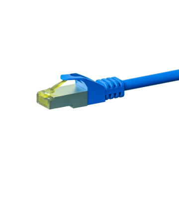 Cat7 S/FTP (PIMF) patchkabel 10m blauw
