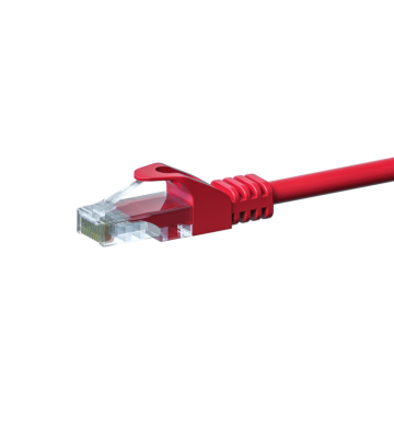 CAT5e patchkabel 7,5m rood - CCA