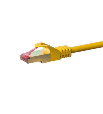 CAT6 S/FTP (PIMF) patchkabel 15m geel